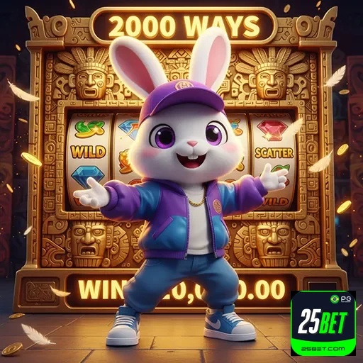 Imagem de um jogo de cassino promovido pelo site 25bet, destacando diversão e apostas online.